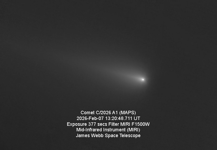 MAPS découvre sa 8ème comète